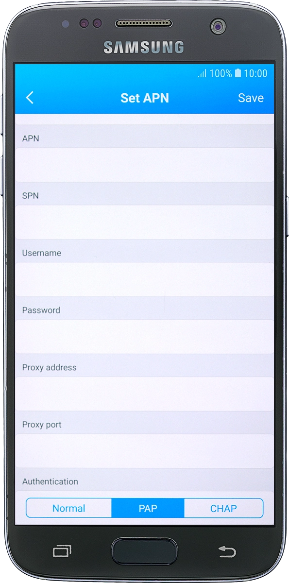 On your phone: Press Save.