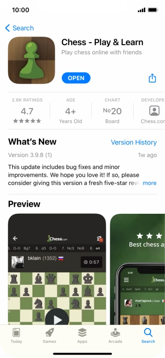 Slide your finger upwards starting from the bottom of the screen to return to the home screen.