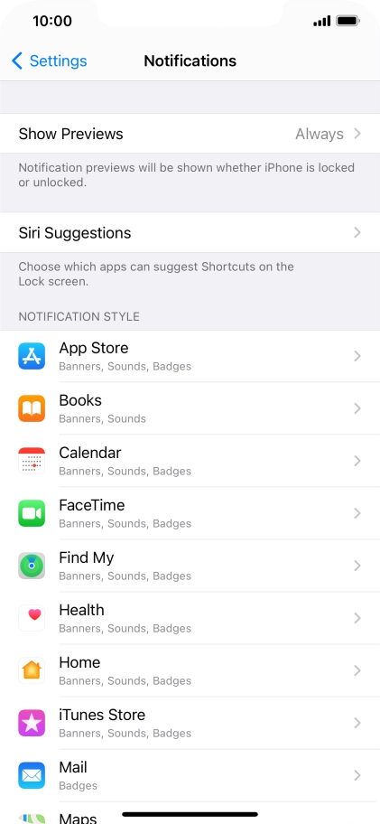 Press Show Previews.