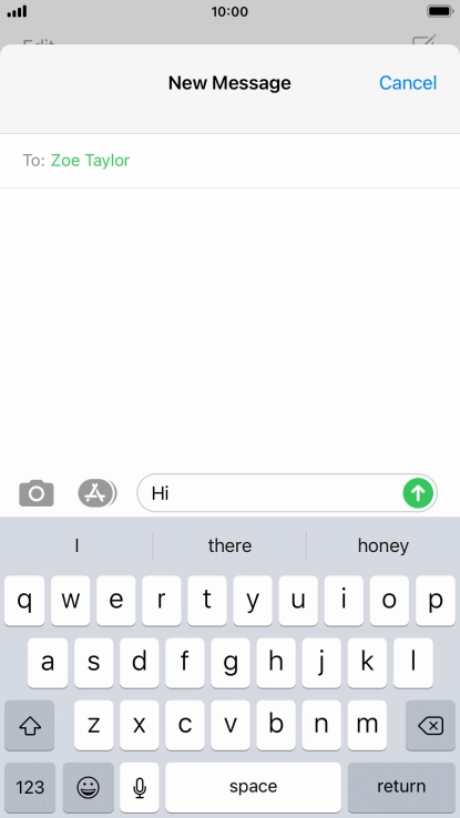 Press the apps icon.