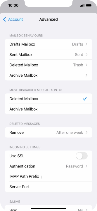 Press Authentication.