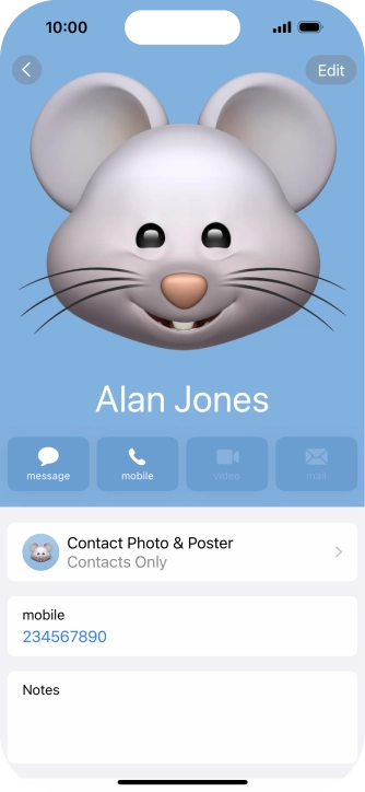 Slide your finger upwards starting from the bottom of the screen to return to the home screen.