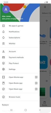 Press My apps & games.