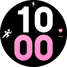 When the battery charging icon is displayed, the battery is charging.