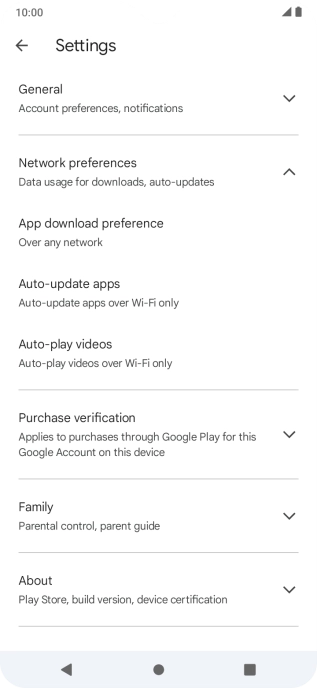Press Auto-update apps.