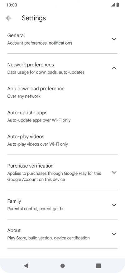 Press Auto-update apps.