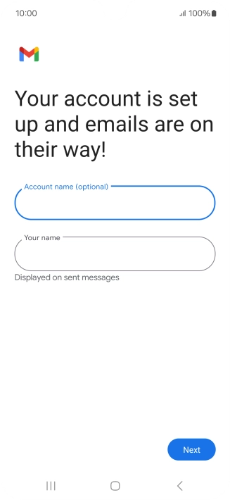 Press the field below 