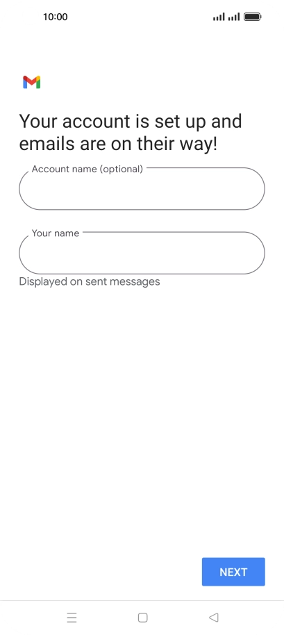 Press the field below 