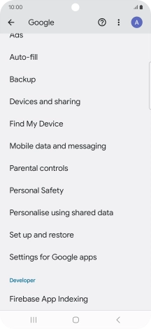Press Find My Device.