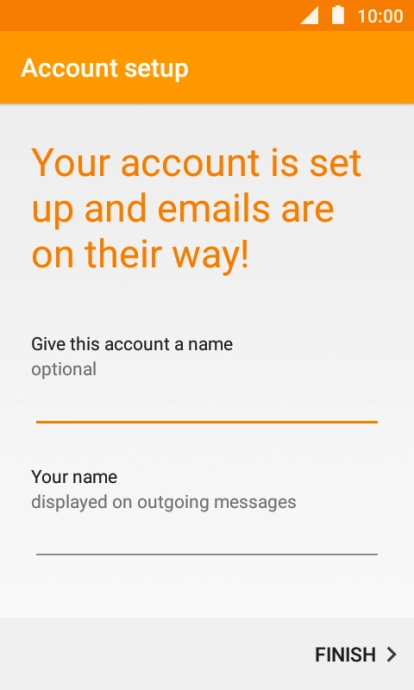 Press the field below 