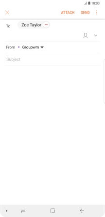 Press Subject and key in the required subject.