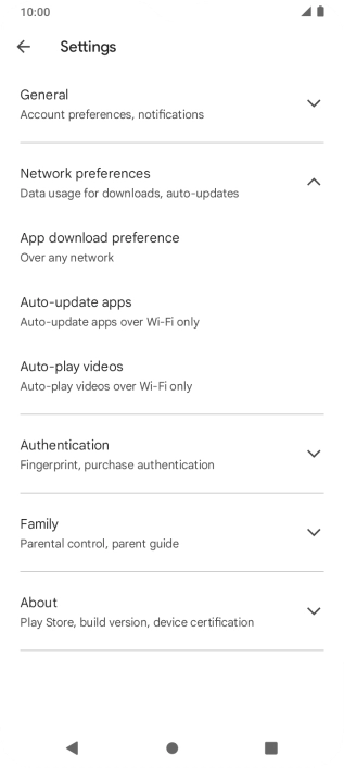 Press Auto-update apps.