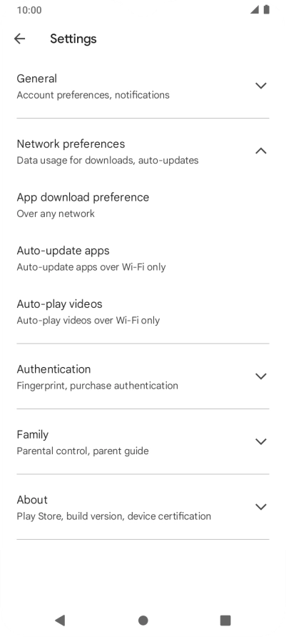 Press Auto-update apps.
