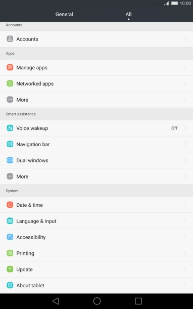 Press Language & input.