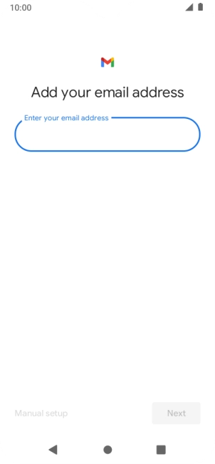 Press the field below 