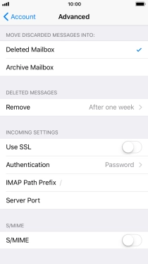 Press Authentication.