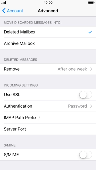 Press Authentication.