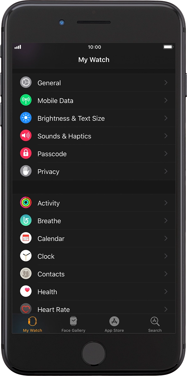 On your phone: Press Mobile Data.