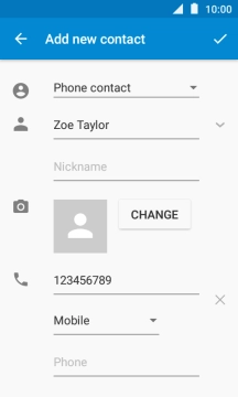 Press the save icon.