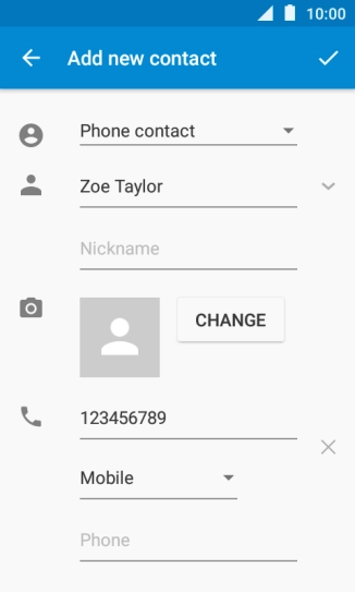 Press the save icon.
