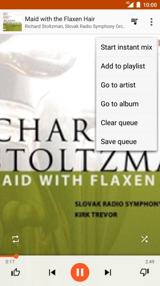 Press Add to playlist.