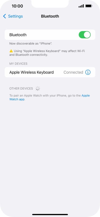 Slide your finger upwards starting from the bottom of the screen to return to the home screen.