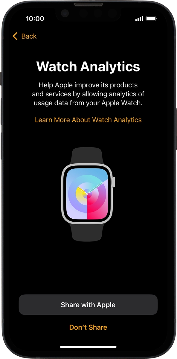 On your phone: Press the required setting.