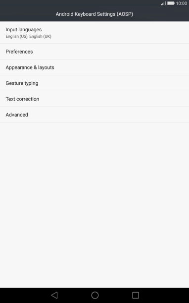 Press Text correction.