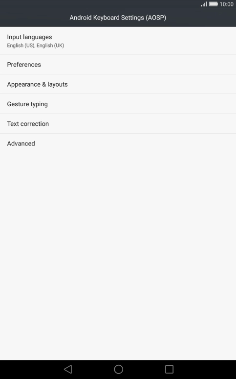 Press Text correction.