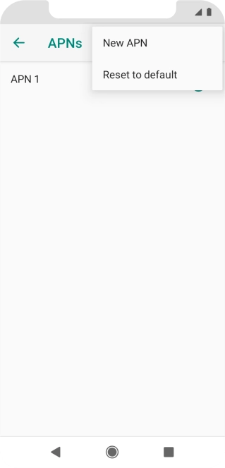 Press New APN.