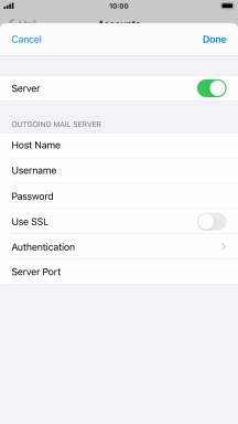 Press Authentication.