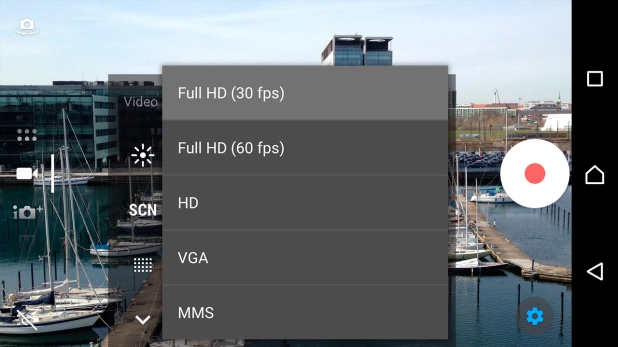 Press the required resolution.