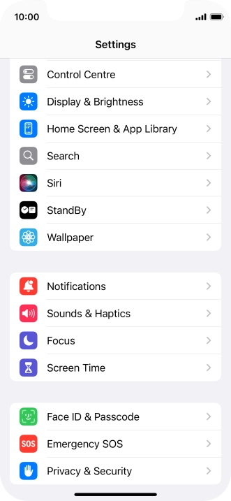 Press Home Screen & App Library.