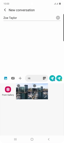 Press From Gallery and go to the required folder.