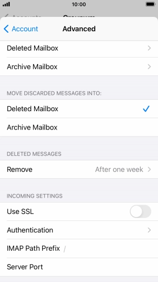 Press Authentication.