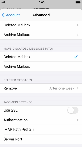 Press Authentication.