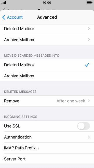 Press Authentication.