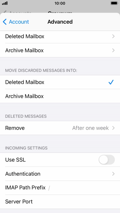 Press Authentication.