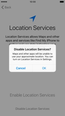If you turn off the function, press OK.