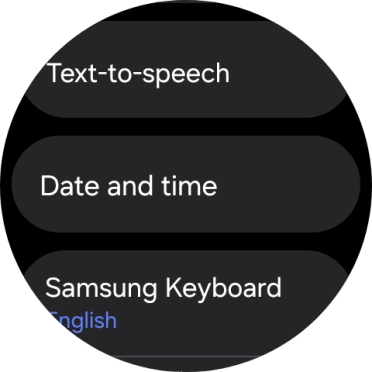 Press Date and time.