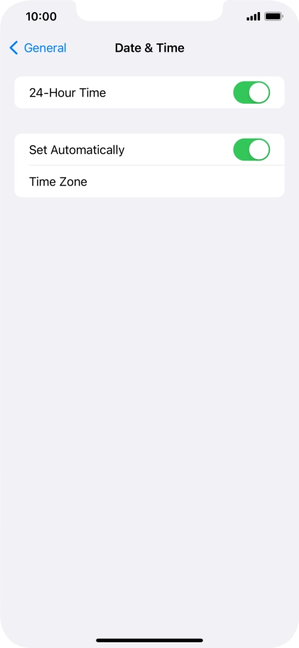 Slide your finger upwards starting from the bottom of the screen to return to the home screen.