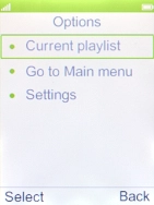 Select Go to Main menu.