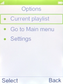 Select Go to Main menu.