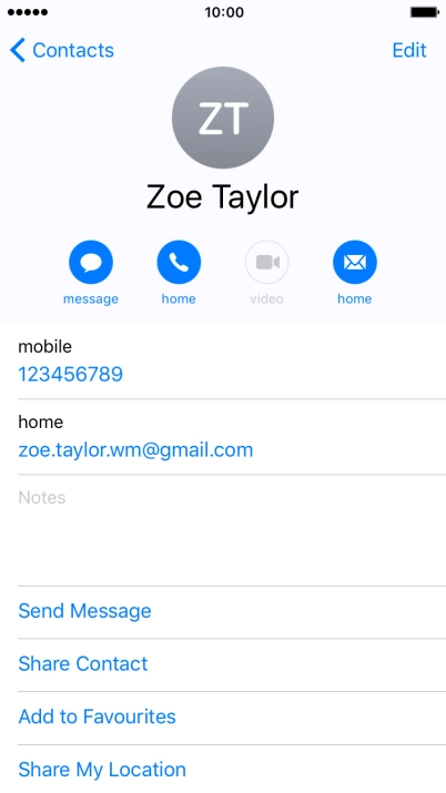 Press the required number.