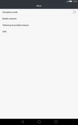 Press Mobile network.