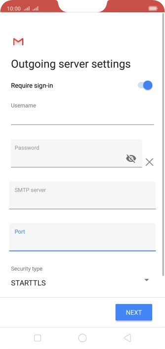Press the drop down list below 