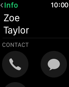 Press the call icon.