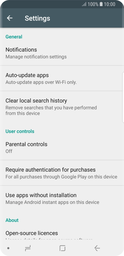 Press Auto-update apps.