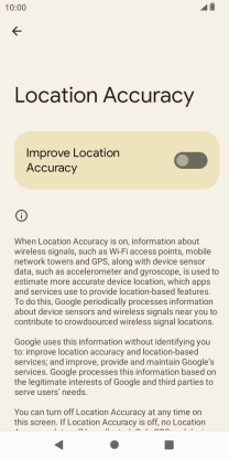 If you press the indicator next to 