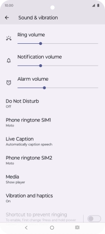 Press Phone ringtone.